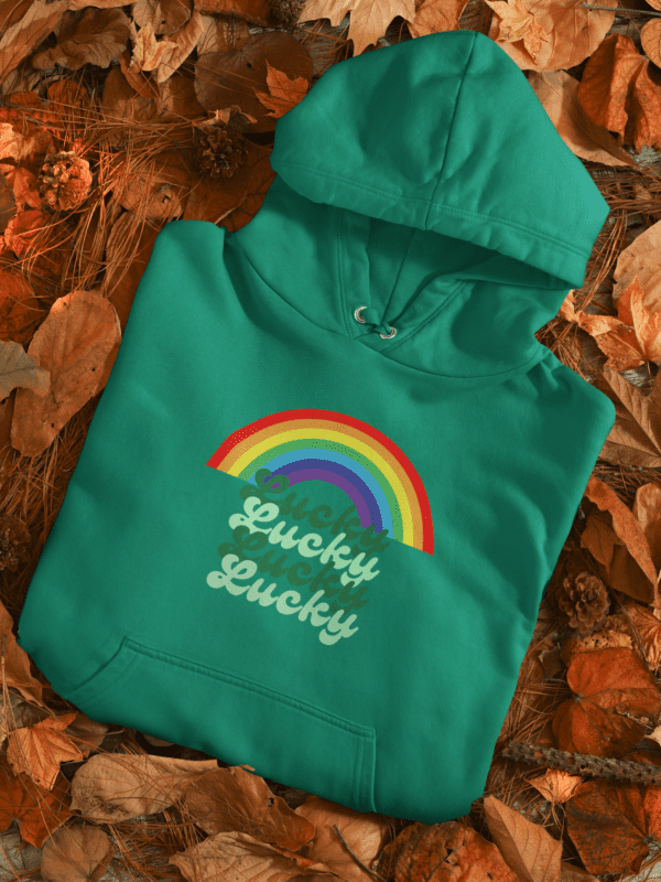 Lucky Rainbow Saint Patrick's Day  | St. Paddy's Day | Shamrock St Paddy's - Hoodie