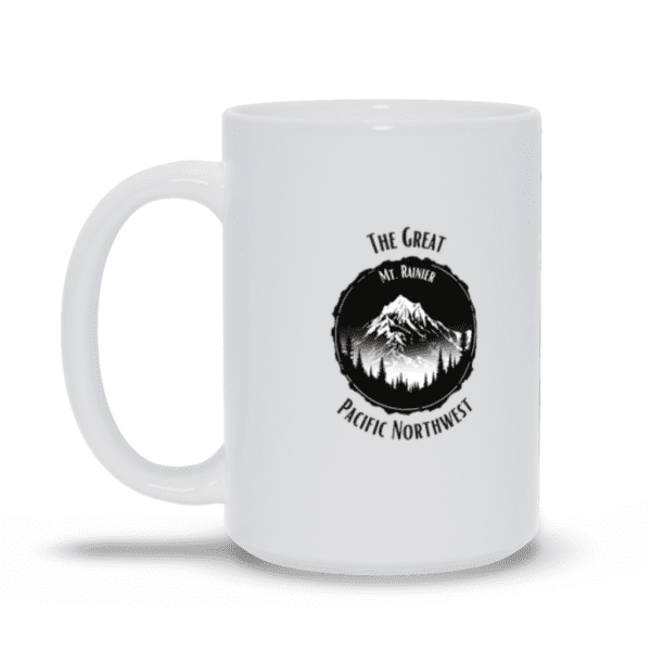 The Great Pacific Northwest | PNW Vibes | The Great Outdoors - Ceramic Mug - Image 3
