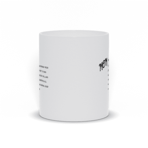 Mom Definition (Ver. 1) | Motherhood | Funny Mom Gift - Ceramic Mug - Image 8