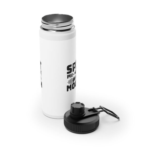 "Spit PreWorkout In My Mouth" - Stainless Steel Water Bottle, Sports Lid - Image 7