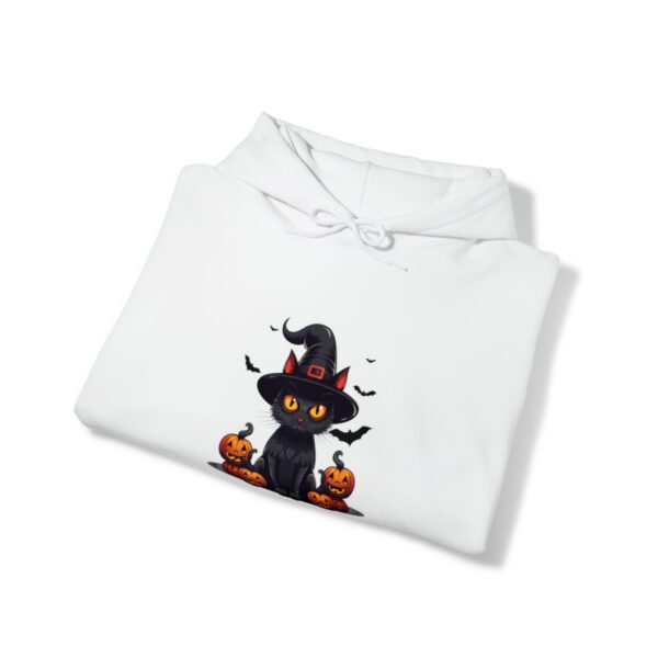 Black Cat Witch | Spooky Season | Halloween | Unisex - Hoodie - Image 5