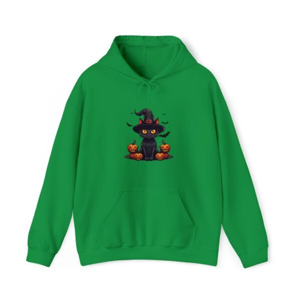 Black Cat Witch | Spooky Season | Halloween | Unisex - Hoodie - Image 6