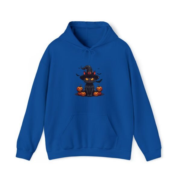 Black Cat Witch | Spooky Season | Halloween | Unisex - Hoodie - Image 10