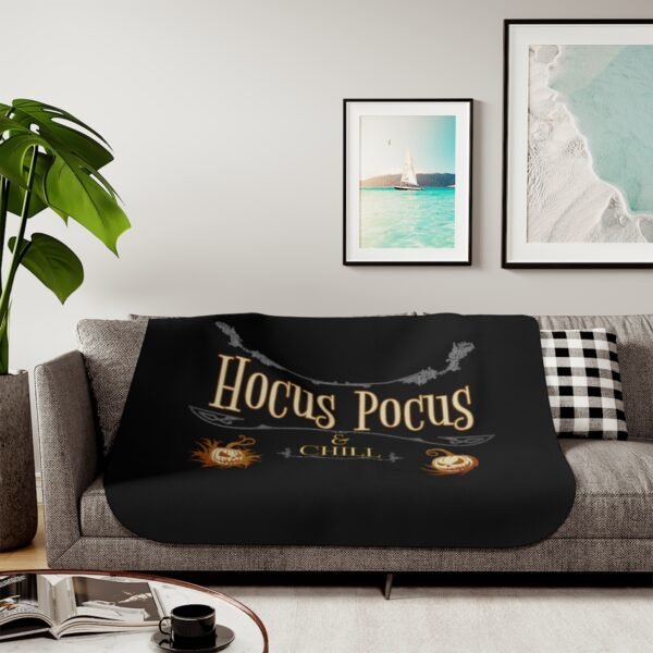 Hocus Pocus & Chill | Witches | Halloween | Cozy - Blanket - Image 15