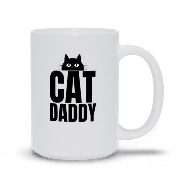 Cat Daddy | Funny Cat Dad Mug | Kitty Dad - Mugs - Image 2