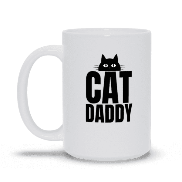 Cat Daddy | Funny Cat Dad Mug | Kitty Dad - Mugs - Image 6