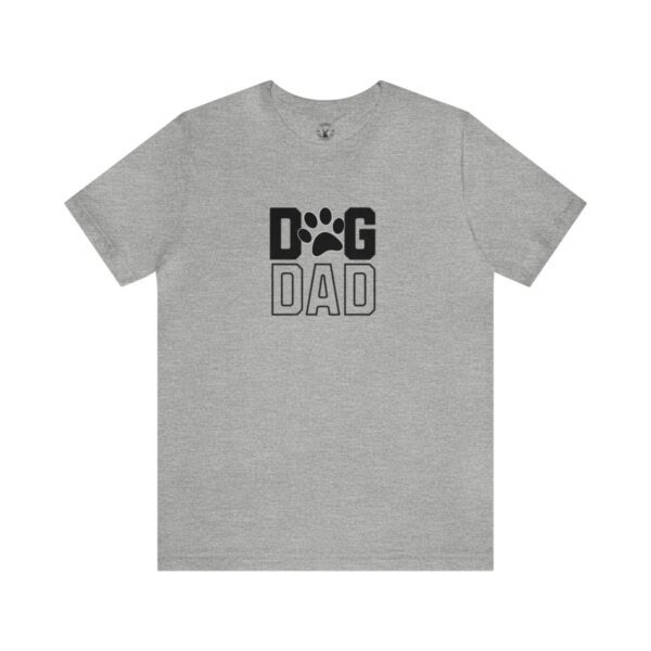 Dog Dad Varsity Print | Vintage | Dog Dad | Dog Parent | Dog Owner - Shirt - Image 5