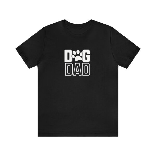 Dog Dad Varsity Print | Vintage | Dog Dad | Dog Parent | Dog Owner - Shirt - Image 2