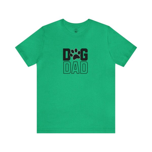 Dog Dad Varsity Print | Vintage | Dog Dad | Dog Parent | Dog Owner - Shirt - Image 4