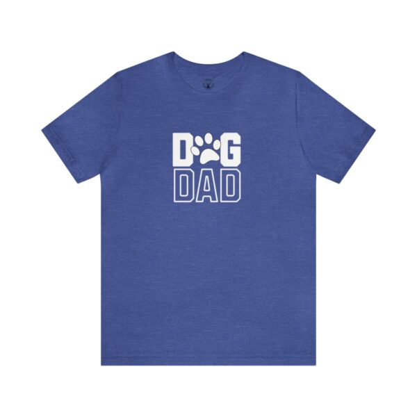 Dog Dad Varsity Print | Vintage | Dog Dad | Dog Parent | Dog Owner - Shirt - Image 6