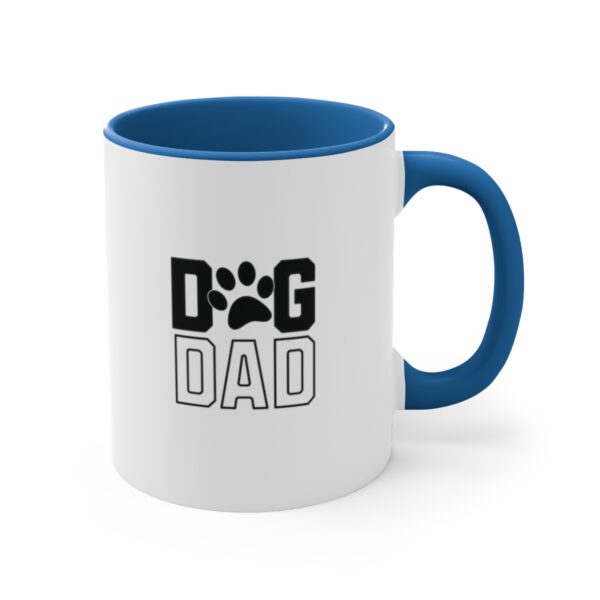 Dog Dad Varsity Style | Dog Owner | Dog Dad Gift - Accent Coffee Mug, 11oz - Image 11