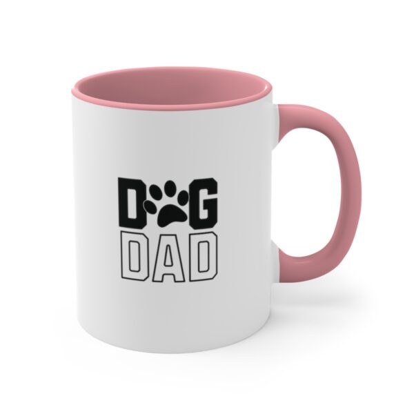 Dog Dad Varsity Style | Dog Owner | Dog Dad Gift - Accent Coffee Mug, 11oz - Image 15