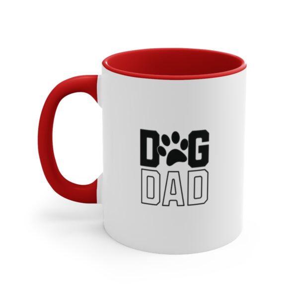 Dog Dad Varsity Style | Dog Owner | Dog Dad Gift - Accent Coffee Mug, 11oz - Image 18