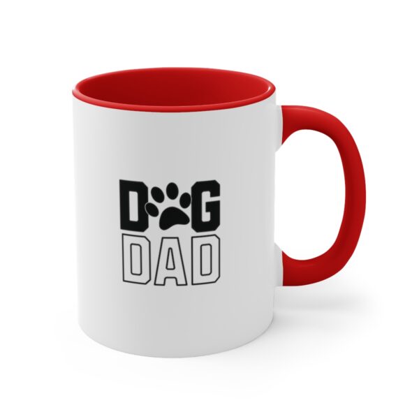 Dog Dad Varsity Style | Dog Owner | Dog Dad Gift - Accent Coffee Mug, 11oz - Image 19