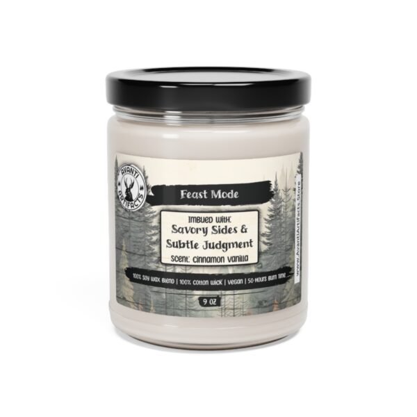 "Feast Mode" - Scented Soy Candle, 9oz - Image 6