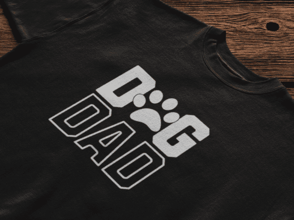 Dog Dad Varsity Print | Vintage | Dog Dad | Dog Parent | Dog Owner - Shirt