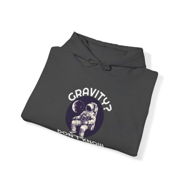 Defying Gravity | Funny Space | Astronaut | Unisex - Hoodie - Image 9