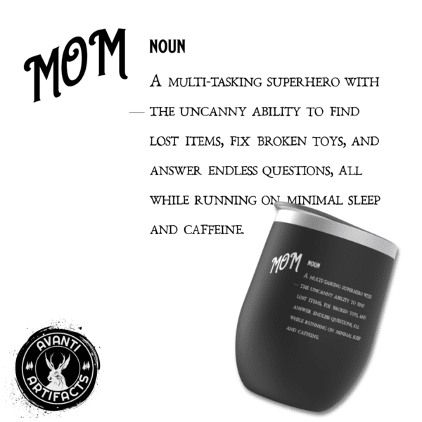 Mom Definition (Ver. 1) | Motherhood | Funny Mom Gift - Wine Tumblers