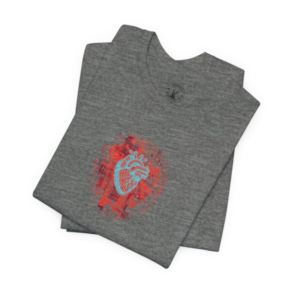 Core Innovation | Cyborg | Bionic Heart | Unisex - Shirt - Image 7