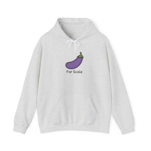 Eggplant For Scale | Size Matters | Funny - Hoodie - Image 2