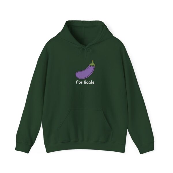 Eggplant For Scale | Size Matters | Funny - Hoodie - Image 4