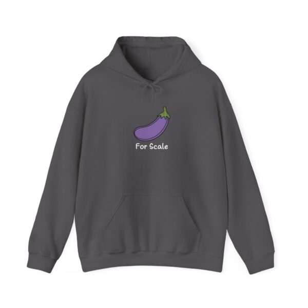 Eggplant For Scale | Size Matters | Funny - Hoodie - Image 6