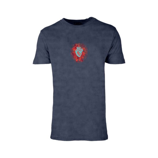 Core Innovation | Technology | Heart Graphic | Cybernetic | Unisex - Vintage Crewneck Tee - Image 3