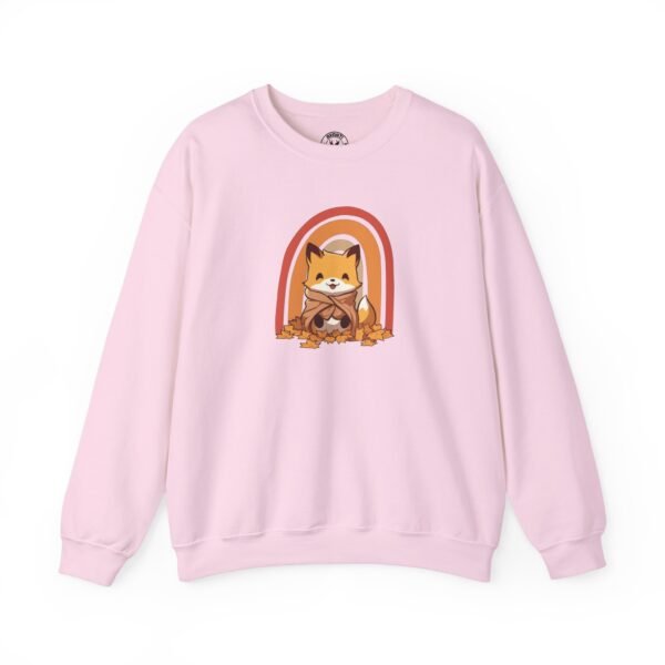Cozy Fall Fox | Cute Fox Autumn Sweater | Fall Leaves | Unisex - Sweater - Image 8