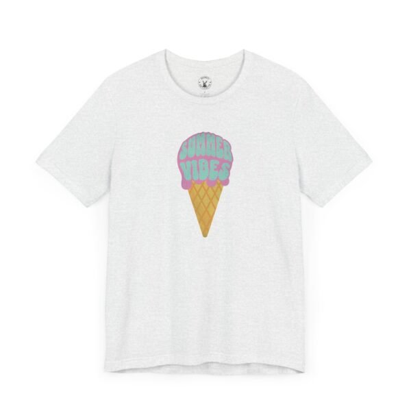 Summer Vibes Retro Ice Cream Cone | Summer Apparel | Summer Tee | Unisex - Shirt - Image 8