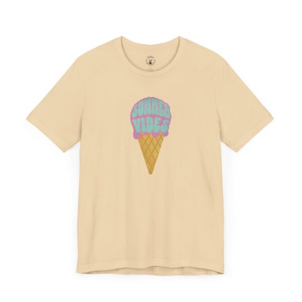 Summer Vibes Retro Ice Cream Cone | Summer Apparel | Summer Tee | Unisex - Shirt - Image 10