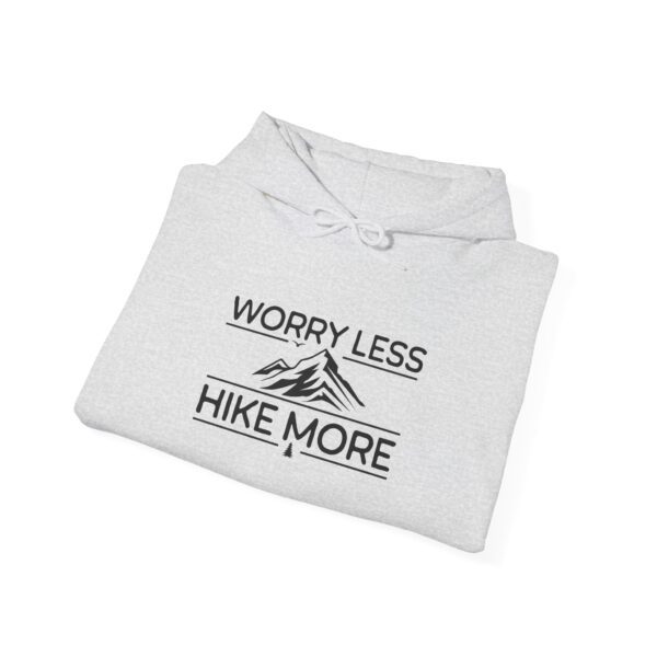 Worry Less Hike More | Nature Lover | Hiking Sweater | Unisex - Hoodie - Image 7