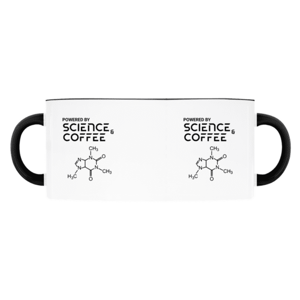 Powered By Science And Coffee | Science Mug | Coffee Lover Gift - Accent Mugs - Image 15