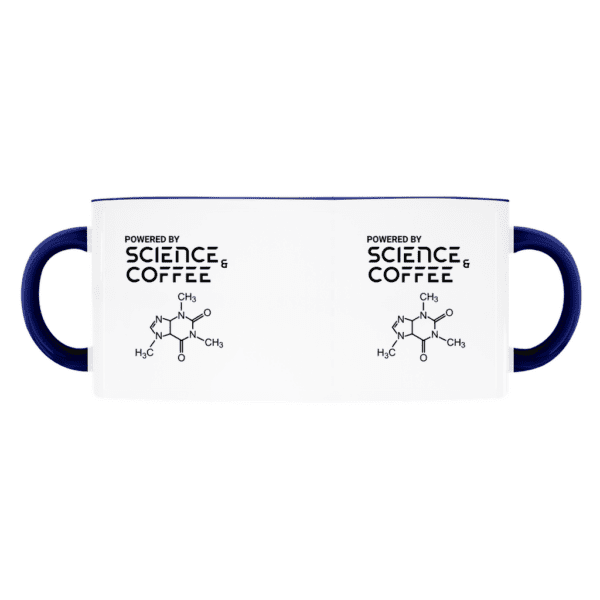 Powered By Science And Coffee | Science Mug | Coffee Lover Gift - Accent Mugs - Image 14