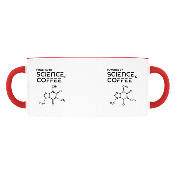 Powered By Science And Coffee | Science Mug | Coffee Lover Gift - Accent Mugs - Image 13